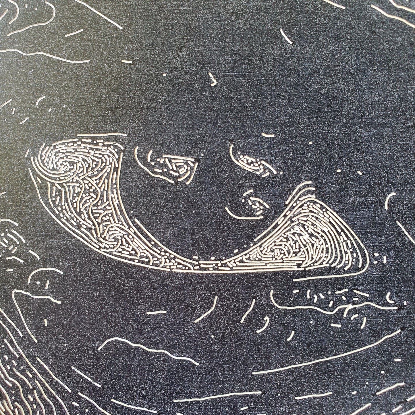 Houtgravure "Keisha"