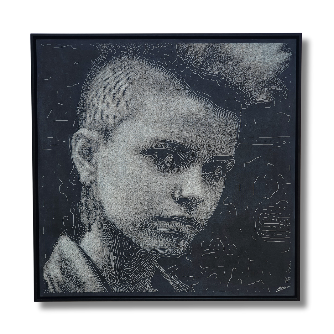 Houtgravure "Phoenix"