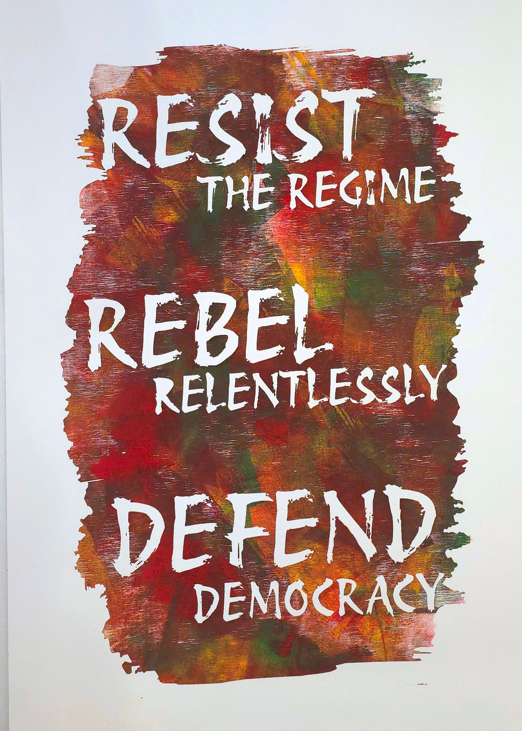 Resist Rebel Defend - Open editie.