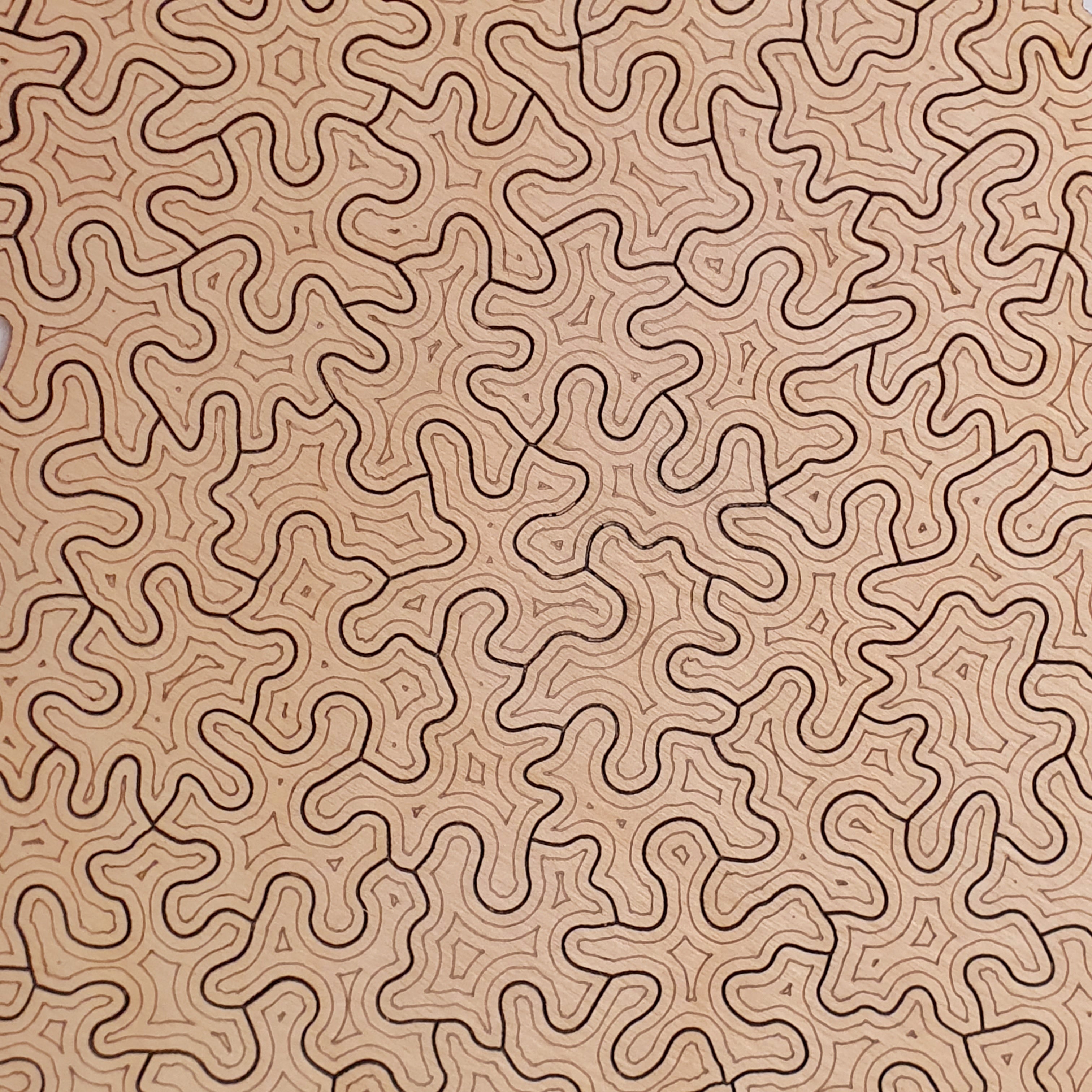 Eik | Houten Puzzel  | Chaos serie | 150 stukjes - kaboomlaser