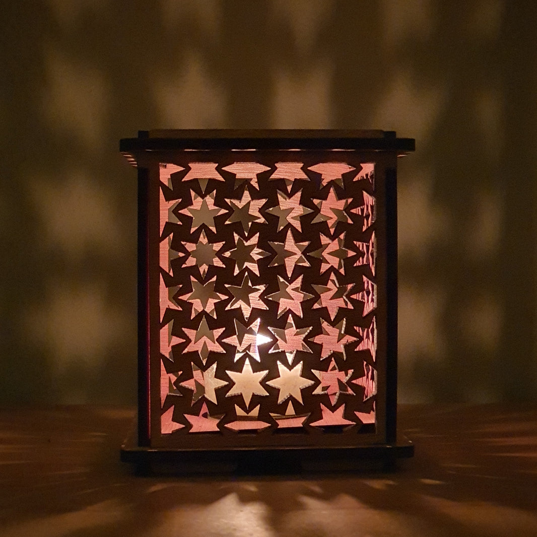 Sterren Waxinelichthouder