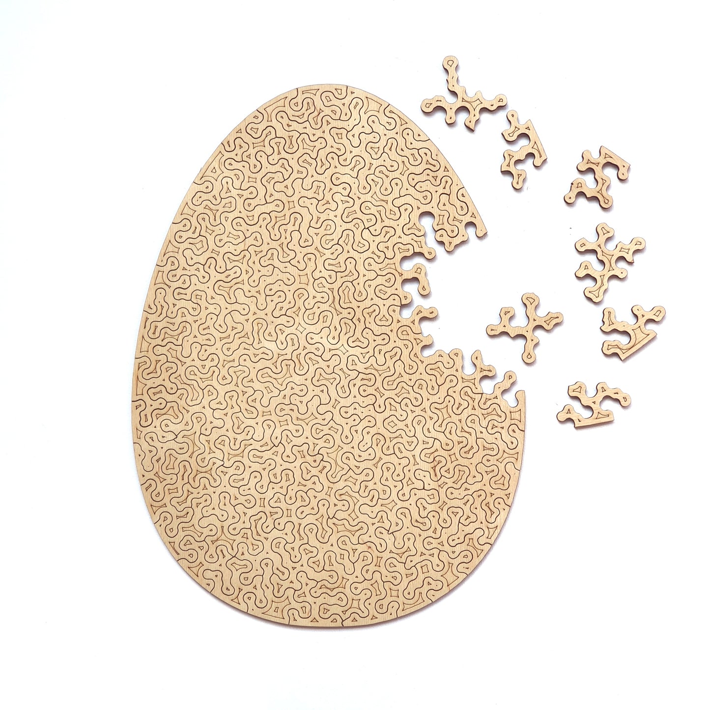 Egg | Wooden Puzzle | Chaos series - 100 pieces